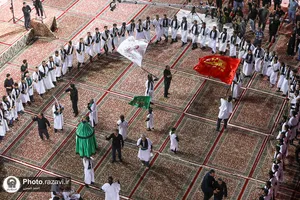 عزاداری هیأت مذهبی استان کرمان در حسینیه حرم
