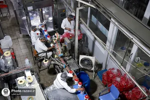 بازدید کارکنان آستان قدس رضوی از کارخانه لبنی رضوی