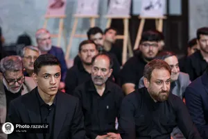 عزاداری شیعیان افغانستانی در حسینیه حرم