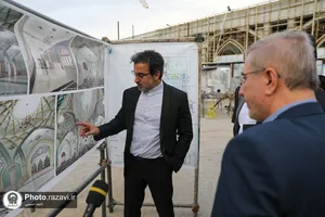 بازدید رئیس سازمان برنامه و بودجه کشور از فعالیت&zwnj;های آستان قدس رضوی