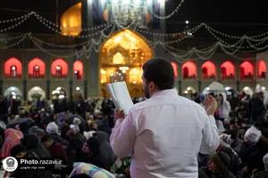 مراسم احیا شب بیست و سوم ماه مبارک رمضان در حرم مطهر رضوی-1