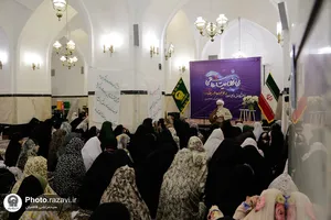حضور تولیت آستان قدس رضوی در جمع معتکفین رمضانیه