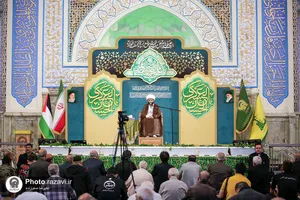 شب میلاد امام حسن عسکری(علیه&zwnj;السلام) در حرم مطهر رضوی