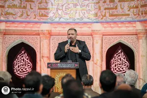 عزاداری شهادت حضرت زهرا سلام&zwnj;الله علیها در رواق امام خمینی (ره)
