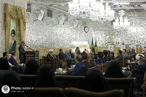 دیدار اساتید&zwnj; دانشگاه علوم پزشکی مشهد با تولیت آستان قدس رضوی