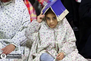 حضور نوجوانان دهه هشتادی در مراسم احیا ماه مبارک رمضان