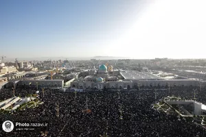 اقامه نماز عید سعید فطر در حرم مطهر رضوی - 2
