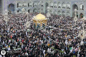 مراسم تحویل سال 1403 در حرم مطهر رضوی - 2