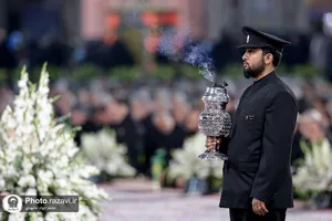 آیین خطبه&zwnj;خوانی شب شهادت امام رضا علیه&zwnj;السلام در حرم مطهر رضوی