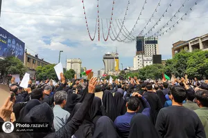 تشییع رئیس&zwnj;جمهور شهید و همراهان در مشهدالرضا&zwnj;&zwnj;علیه السلام -3