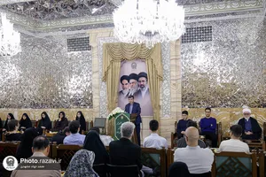 دیدار رتبه&zwnj;های برتر کنکور، نخبگان و مدال&zwnj;آوران المپیادهای علمی با تولیت آستان قدس رضوی
