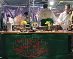 میدان‌داری نوجوانان امام رضایی در حماسه خیابانی نجف‌آباد