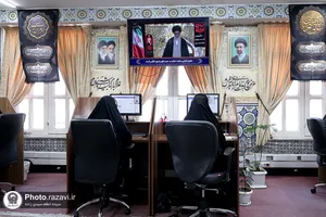 پاسخگویی تلفنی مدیر ارتباطات و اطلاع رسانی آستان قدس رضوی به مخاطبان سامانه ۱۳۸