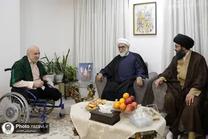 دیدار تولیت آستان قدس رضوی با جانبازان و ایثارگران انقلاب اسلامی