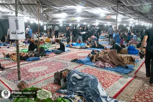 اسکان زائران بارگاه منور رضوی در دهه آخر صفر -1