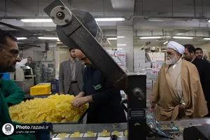 بازدید تولیت آستان قدس رضوی از بخش شمیم رضوان