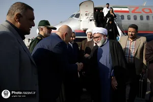 ورود تولیت آستان قدس رضوی به اهواز