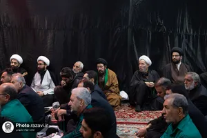 مجلس روضه فاطمیه در حرم مطهر رضوی-1