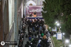 عزاداری شب شهادت امام سجاد علیه&zwnj;السلام در مدرسه دارالعلم