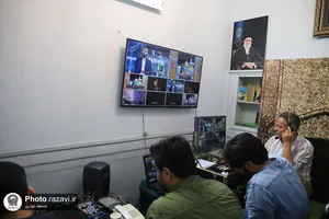 پشت صحنه تلاش خادمان رسانه ای همزمان با دهه کرامت (۱)