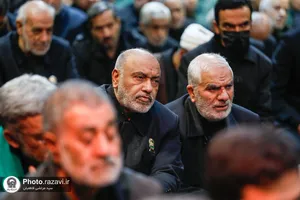 مجلس روضه فاطمیه در حرم مطهر رضوی-2