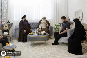 دیدار تولیت آستان قدس رضوی با خانواده شهدا و ایثارگران در شهرستان فریمان
