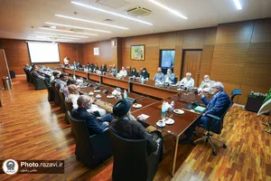بازدید واقفین و ناذرین از بیمارستان رضوی