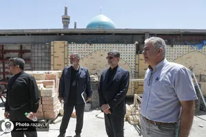 بازدید قائم&zwnj;مقام تولیت آستان قدس رضوی از پروژه زیرسطحی امام حسین علیه&zwnj;السلام
