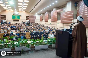 گردهمایی کارکنان مدیریت عالی حرم مطهر رضوی