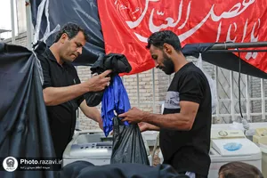 مواکب خدمت رسان به زائران بارگاه منور رضوی-2