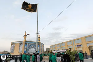 افتتاح موکب خادمان بخش کتب انوار حرم مطهر رضوی