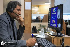 حضور فرماندار مشهد در سامانه 138
