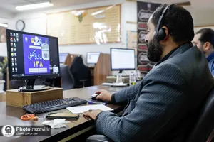 حضور رئیس دانشگاه رضوی و معاون خدمات اجتماعی بنیاد کرامت رضوی در سامانه 138