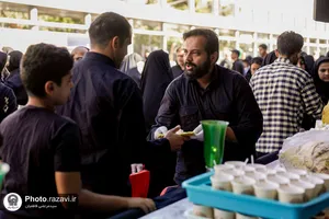 موکب آستان حسین بن موسی الکاظم در دهه آخر صفر