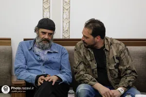 دیدار عوامل فیلم صیاد با تولیت آستان قدس رضوی