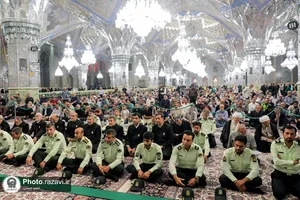 مراسم گرامیداشت سی و چهارمین سالگرد ارتحال امام خمینی در حرم مطهر رضوی