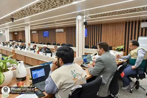 نشست سالانه مدیران کانون های خدمت رضوی -1