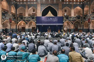 تشرف جمعی از کارکنان حمل و نقل عمومی مشهد مقدس