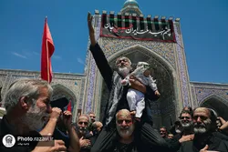 حریمِ خورشید؛ روایتِ شکوه و شور در ظهرِ عاشورایِ مشهد