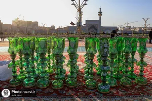 آماده سازی جایگاه مراسم خطبه &zwnj;خوانی شب عاشورا