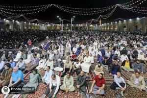 جشن ولادت حضرت رسول ویژه زائرین عرب زبان در حرم مطهر رضوی