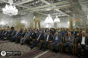 دیدار جمعی از ورزشکاران با تولیت آستان قدس رضوی