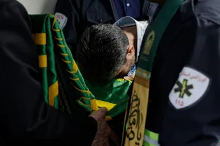 حضور خدام حرم مطهر رضوی در سازمان اورژانس کشور