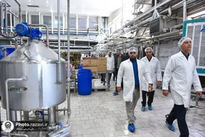 بازدید کارکنان آستان قدس از مجتمع لبنی رضوی