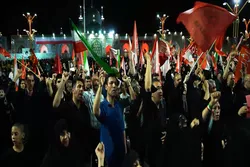 دومین شب بزرگداشت رهبر شهید انقلاب در حرم رضوی