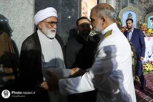 آیین خطبه&zwnj;خوانی شب میلاد امام رضا(علیه&zwnj;السلام) در حرم مطهر رضوی - 1