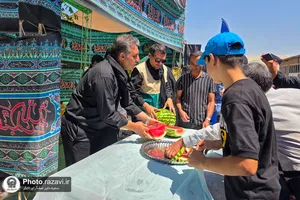 مواکب خادمیاران رضوی ارومیه در دهه آخر صفر
