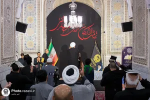 احیا شب نوزدهم ماه مبارک رمضان ویژه زائران عرب زبان در حرم مطهر رضوی