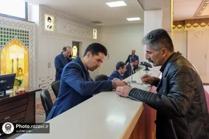 آیین بهره&zwnj;برداری ساختمان پذیرش زائرشهر رضوی