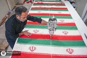 آماده&zwnj;سازی حرم مطهر رضوی در آستانه تشییع رهبر شهید انقلاب-2